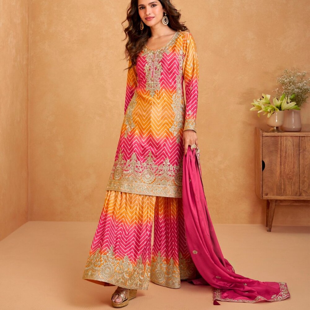 Aashirwad Raaga Palazzo Suit